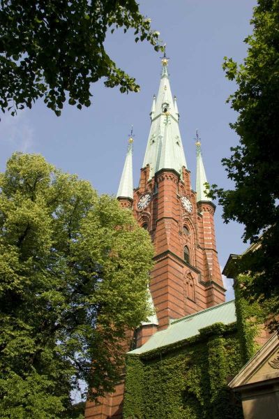 Sweden, Stockholm View of Gustav Adolf Church